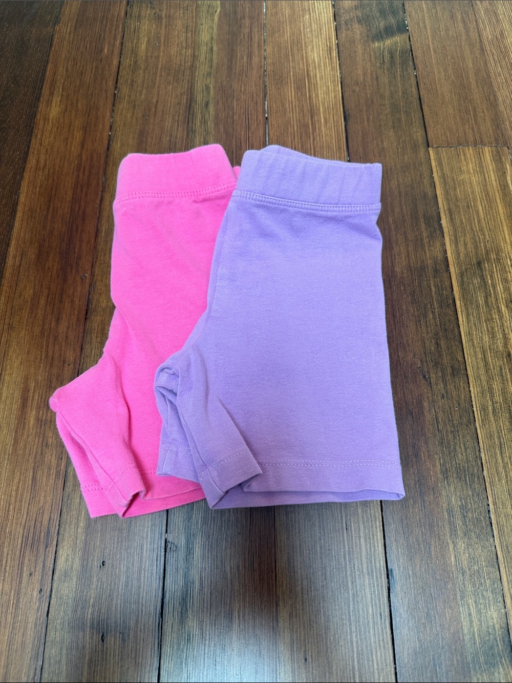 2 Pair Primary Kids Bike Shorts